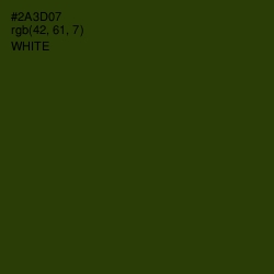 #2A3D07 - Turtle Green Color Image